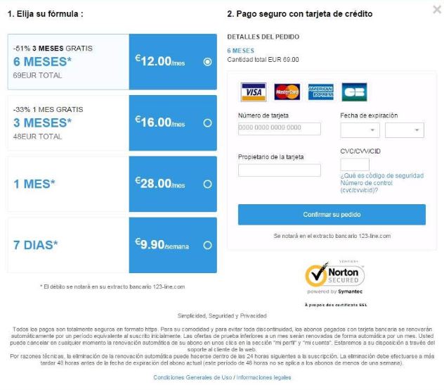 contactos-x.es precios