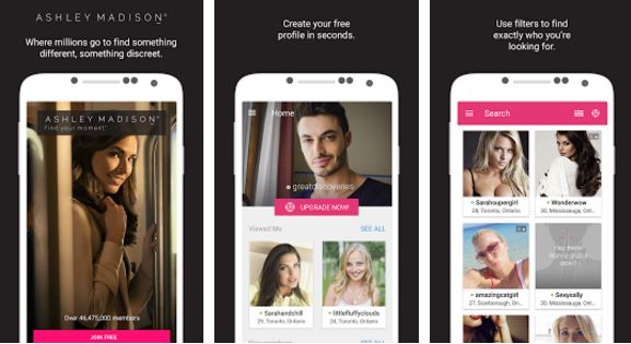 ashley madison app