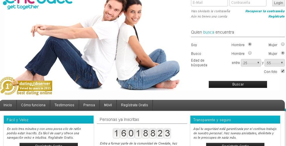 Onedate: una opción demasiado simple para salir de la rutina