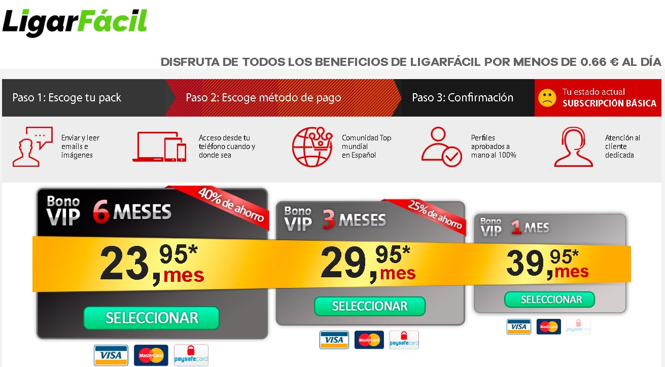 precios ligarfacil